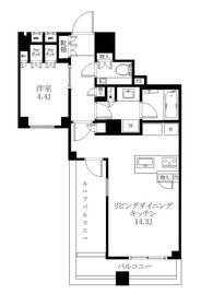 ブランズ三鷹の間取り