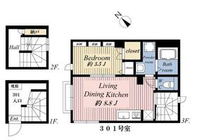 ハイムパインの間取り