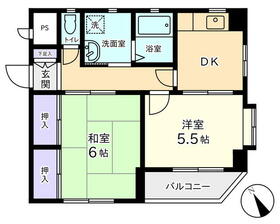 ヨコスカビルⅡの間取り