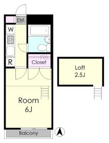 モアクレスト西山Ⅰ番館の間取り