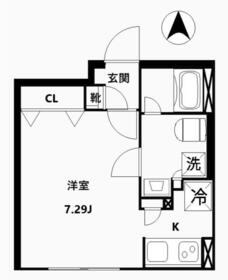 CREAL高田馬場Ⅱの間取り