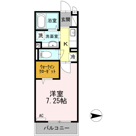 シェルハウス上中里Bの間取り