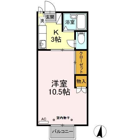 メゾンエスポワールの間取り