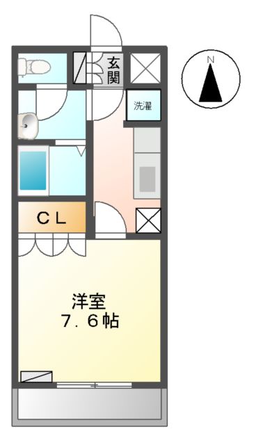 メープルハイムの間取り