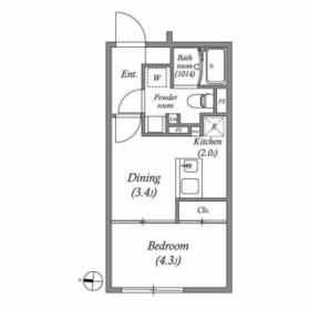 ES-Grande門前仲町デュオの間取り