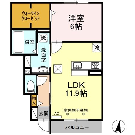 サンフォレスト領下の間取り
