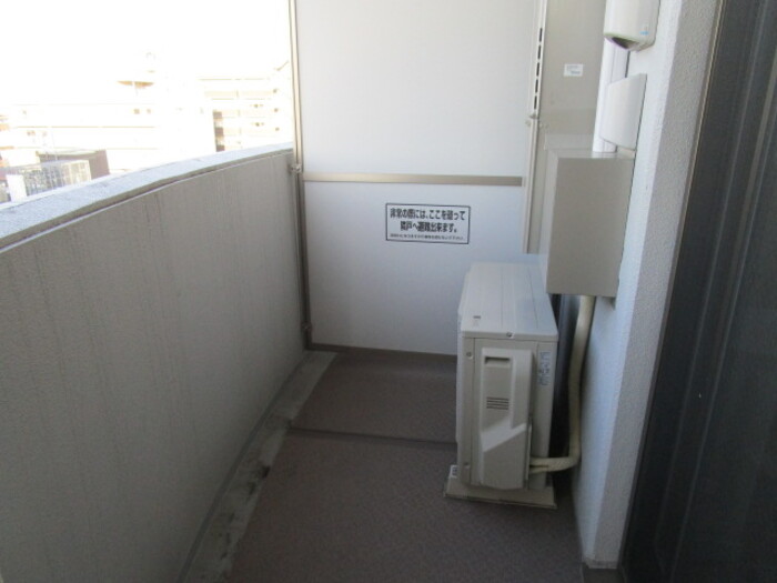 8/16 バルコニー