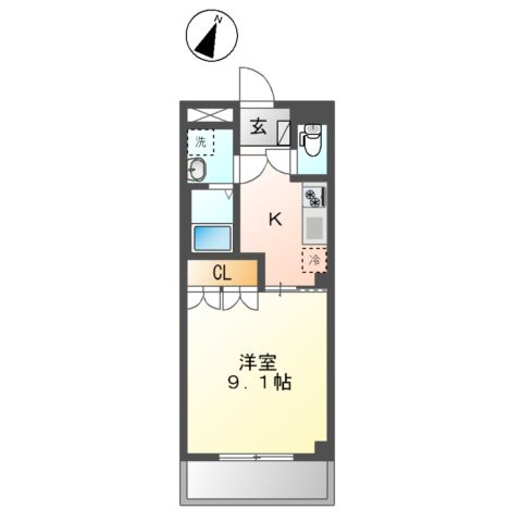 コンフォールの間取り