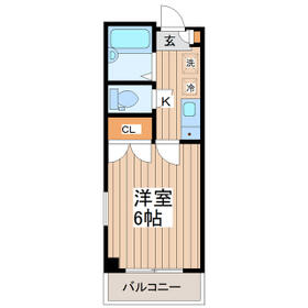 パールロイヤルYUKIⅢの間取り