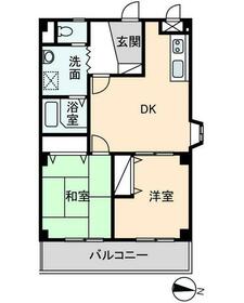 リュウセン五井の間取り