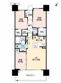 シティテラス新小岩の間取り