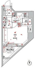 クレイシア秋葉原EASTの間取り