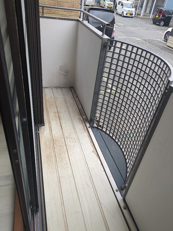 11/16 バルコニー