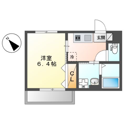 A.C.Grandageの間取り