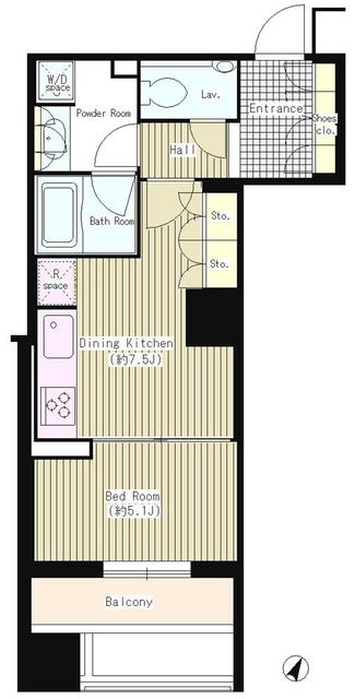 パークコート・ジオ永田町の間取り