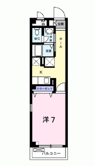 リヴァージュ出来島の間取り