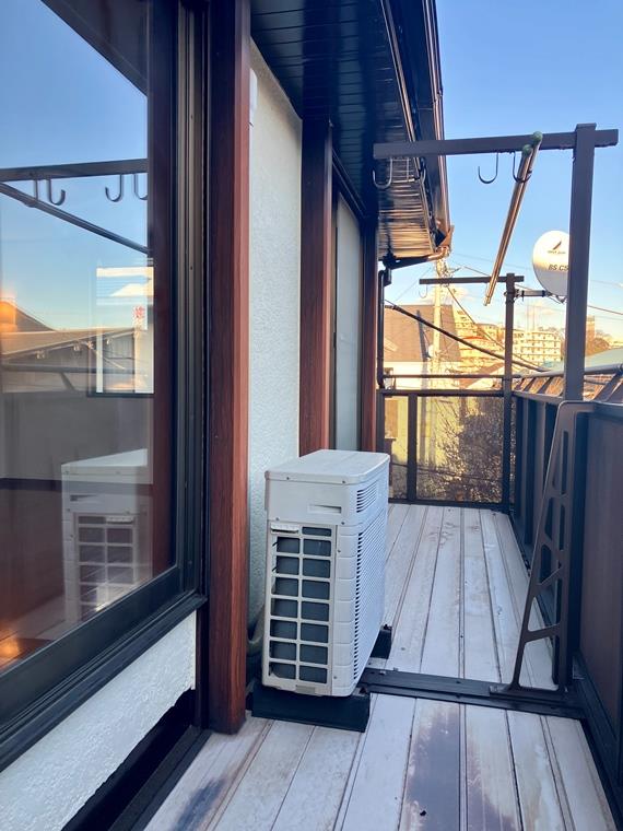 12/18 バルコニー