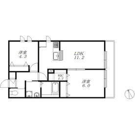 へーベルメゾン プリムローズの間取り