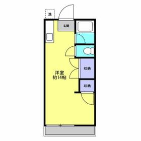 コーポ藤の間取り