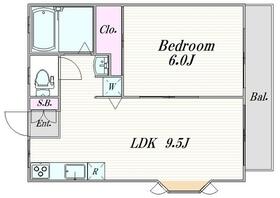 アメニティ清和の間取り