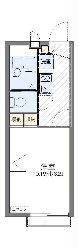 レオパレス山田東Ⅱの間取り