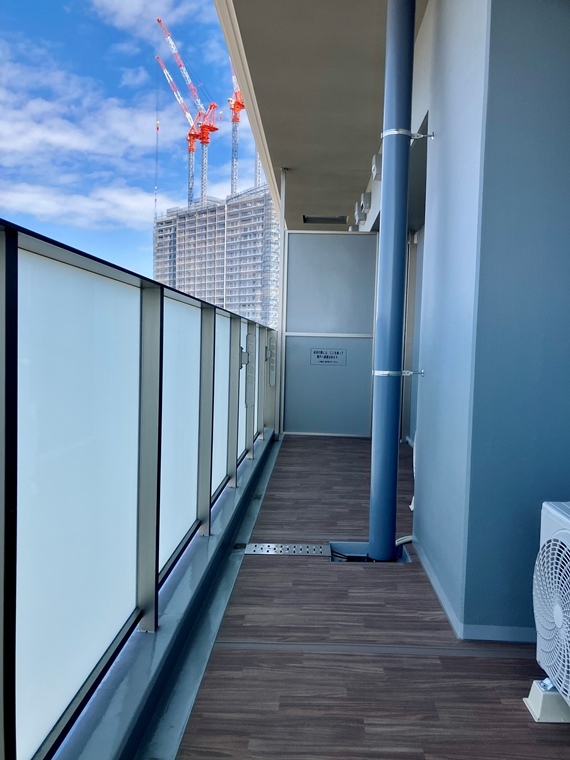 12/16 バルコニー