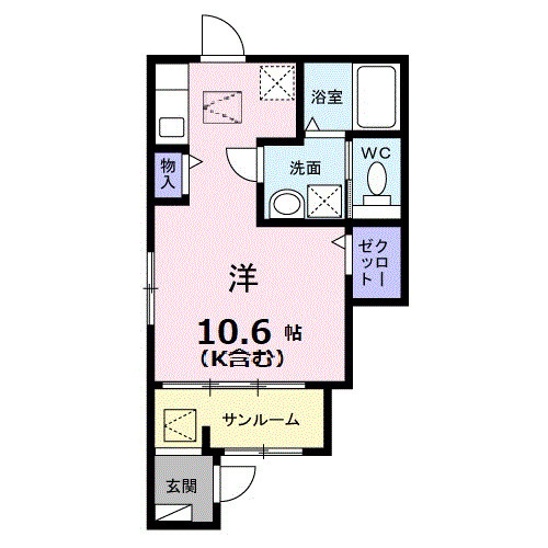 イノセントパークの間取り