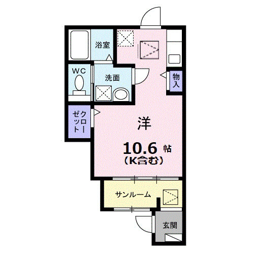 イノセントパークの間取り