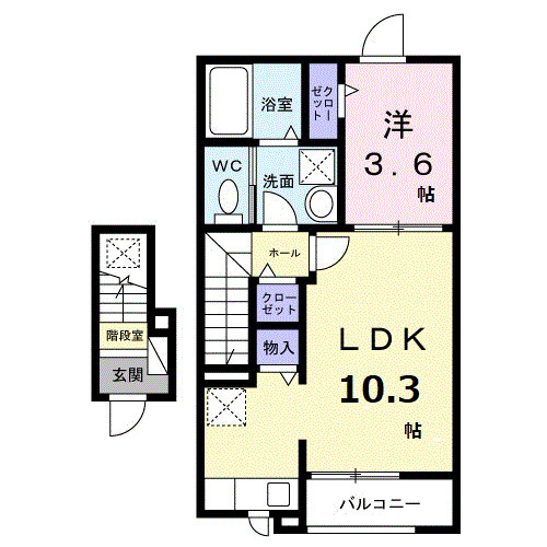 イノセントパークの間取り