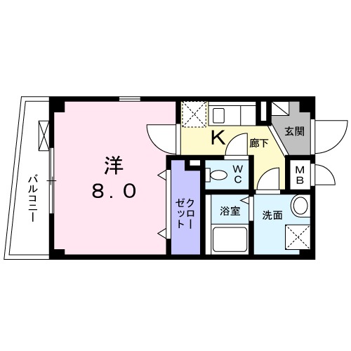 シテセレスト東砂の間取り