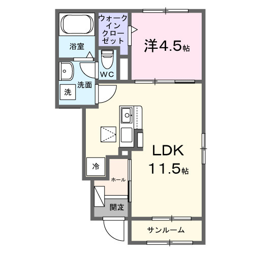 ソナーレの間取り
