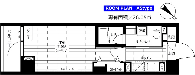ステージグランデ新桜台の間取り