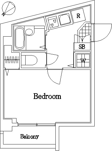 スカイコート板橋第2の間取り