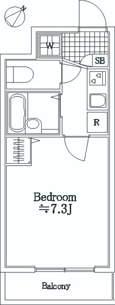 シースペース志村坂上の間取り