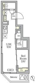 ハーモニーレジデンス馬込の間取り