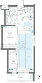 ZOOM蒲田EASTの間取り