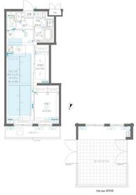 ZOOM蒲田EASTの間取り