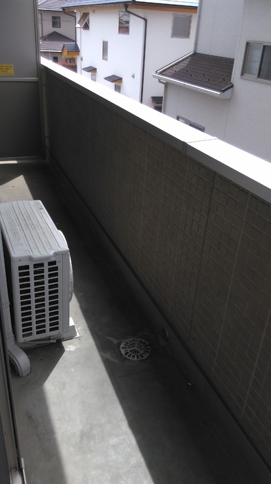 12/23 バルコニー