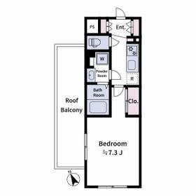 Laviere新板橋の間取り