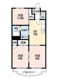 グリーンマンション(松戸市)の間取り