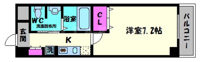 カーサ ヴィヴァーチェの間取り