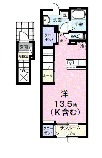 S・GⅥの間取り