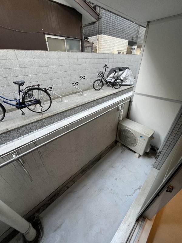 12/25 バルコニー