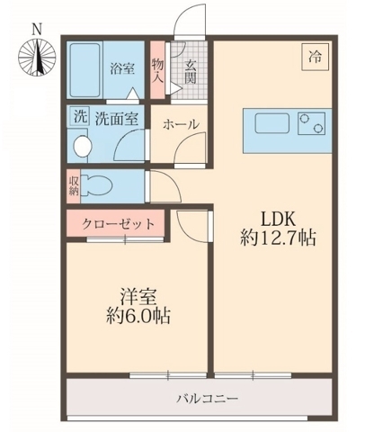 Casa feliceⅡの間取り