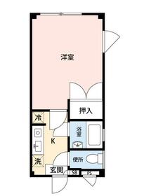 アーバン市川の間取り