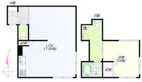 ブライト住吉の間取り