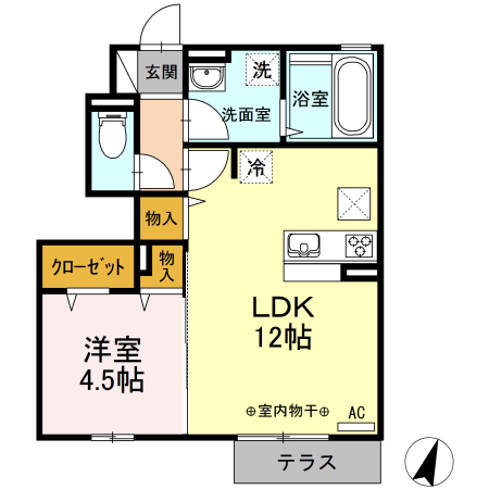 Heritageの間取り