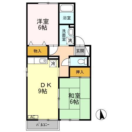 エクセルの間取り