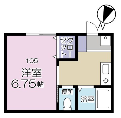 ビーノビーノ・Uの間取り