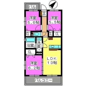 ステラ Iの間取り